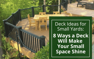 deck ideas for small yards
